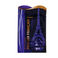 Greenfield Parfum Francais Ароматизатор-освежитель воздуха  Le Violet, фиолетовый, пакет, БХ-30 (1/40)