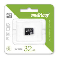 MicroSDHC 32Gb class10 SmartBuy без адаптера