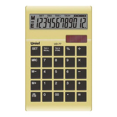 Uniel Калькулятор UD-77 настольный оранжевый