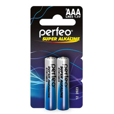Perfeo Super Alkaline LR03/286 BL2 mini