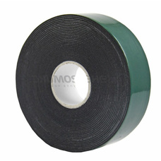 Двусторонний скотч, зеленого цвета на черной основе, 25мм, 5метров  REXANT, 09-6125