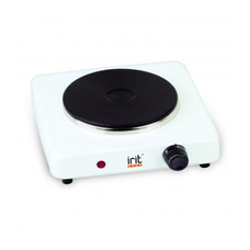 Электроплитка IRIT IR-8004, 1 конфорка, диск, 1КВт